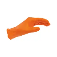 Fotografija Nitrilne rukavice Nitril Strong Grip orange