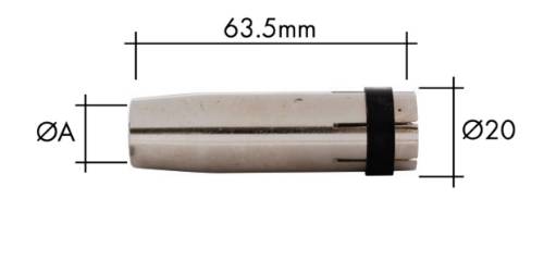 Fotografija Gasne mlaznice MB24 KD