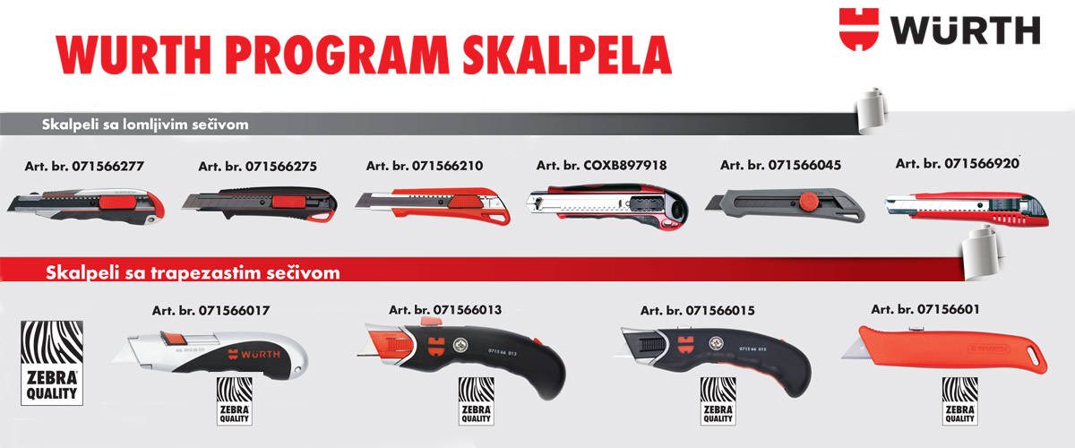 Wurth skalpeli