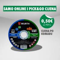 Fotografija 20kom Rezna ploča Firecut, 115x1mm - INOX/ČELIK
