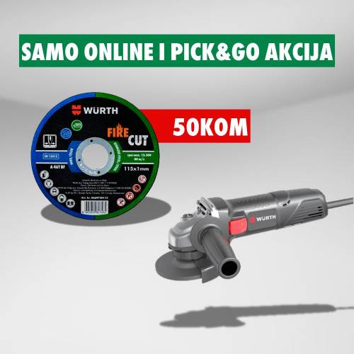 Fotografija 50kom rez. ploča i brusilica SPECIJALNA CIJENA