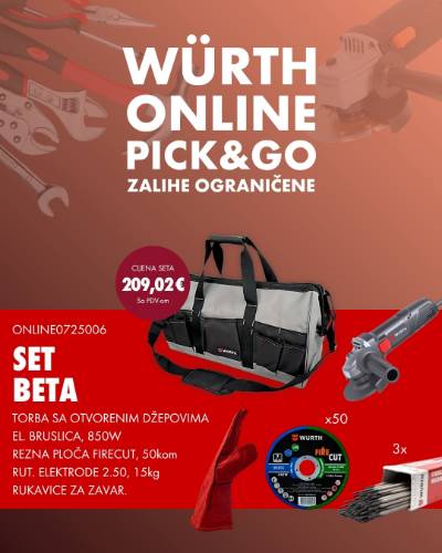 Fotografija Set alata i torba