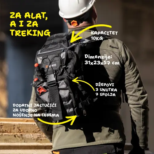 Fotografija MAXIMUS Ranac za alat