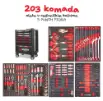 Fotografija Premium kolica sa 203kom alata, 7 fioka