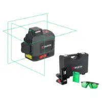 Linijski laser MLG19, 3 ravni, zeleni zrak Fotografija Linijski laser MLG19, 3 ravni, zeleni zrak