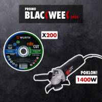 Fotografija 200 reznih ploča + POKLON El. Brusilica 125S, 1400W