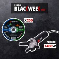 Fotografija 250 reznih ploča + POKLON El. Brusilica 125S, 1400W