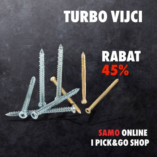Fotografija TURBO vijak