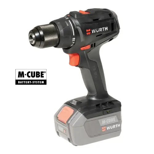Fotografija Baterijska bušilica-odvijač 13mm ABS 18 Compact M-CUBE