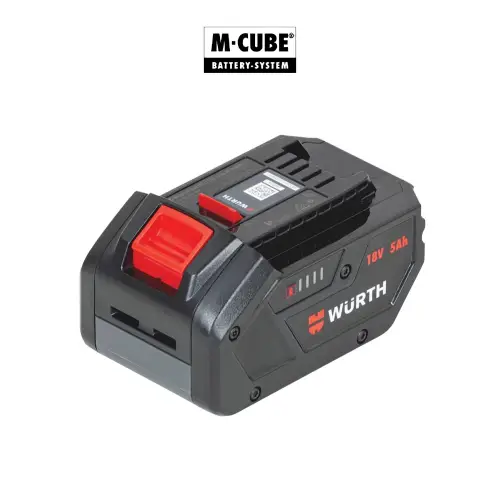 Fotografija Rezervna baterija Li-ion 18V, 5Ah M-CUBE W-CONNECT